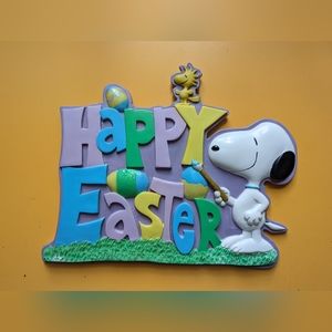 Happy Easter Snoopy Wall Hanging